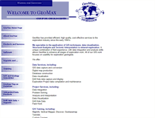 Tablet Screenshot of geomax.com