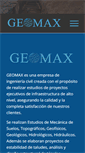 Mobile Screenshot of geomax.info